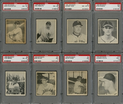 1948 Bowman Baseball Complete Set (48) - #13 on the PSA Set Registry! 